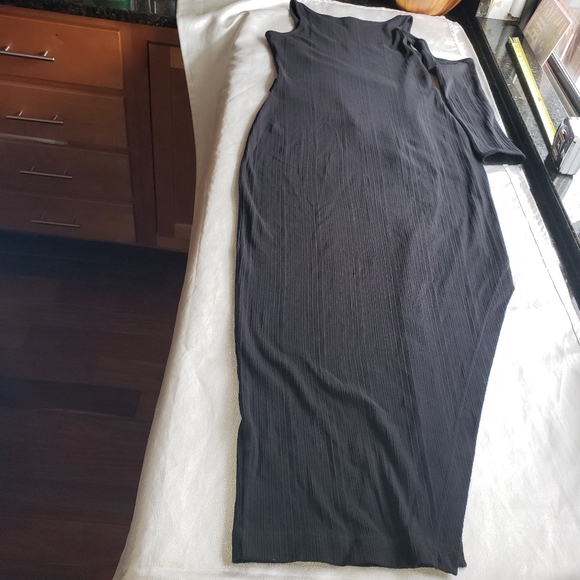 ECKHAUS LATTA Slash Asymmetric Cotton Tank Dress Sz M - Picture 8 of 14